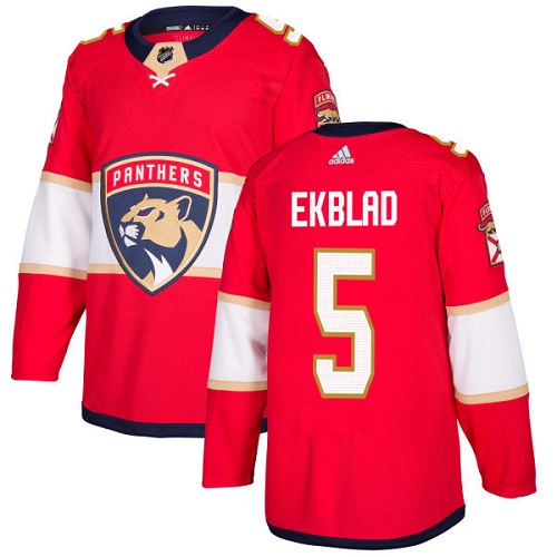 Kinder Florida Panthers Eishockey Trikot Aaron Ekblad #5 Authentic Rot Heim